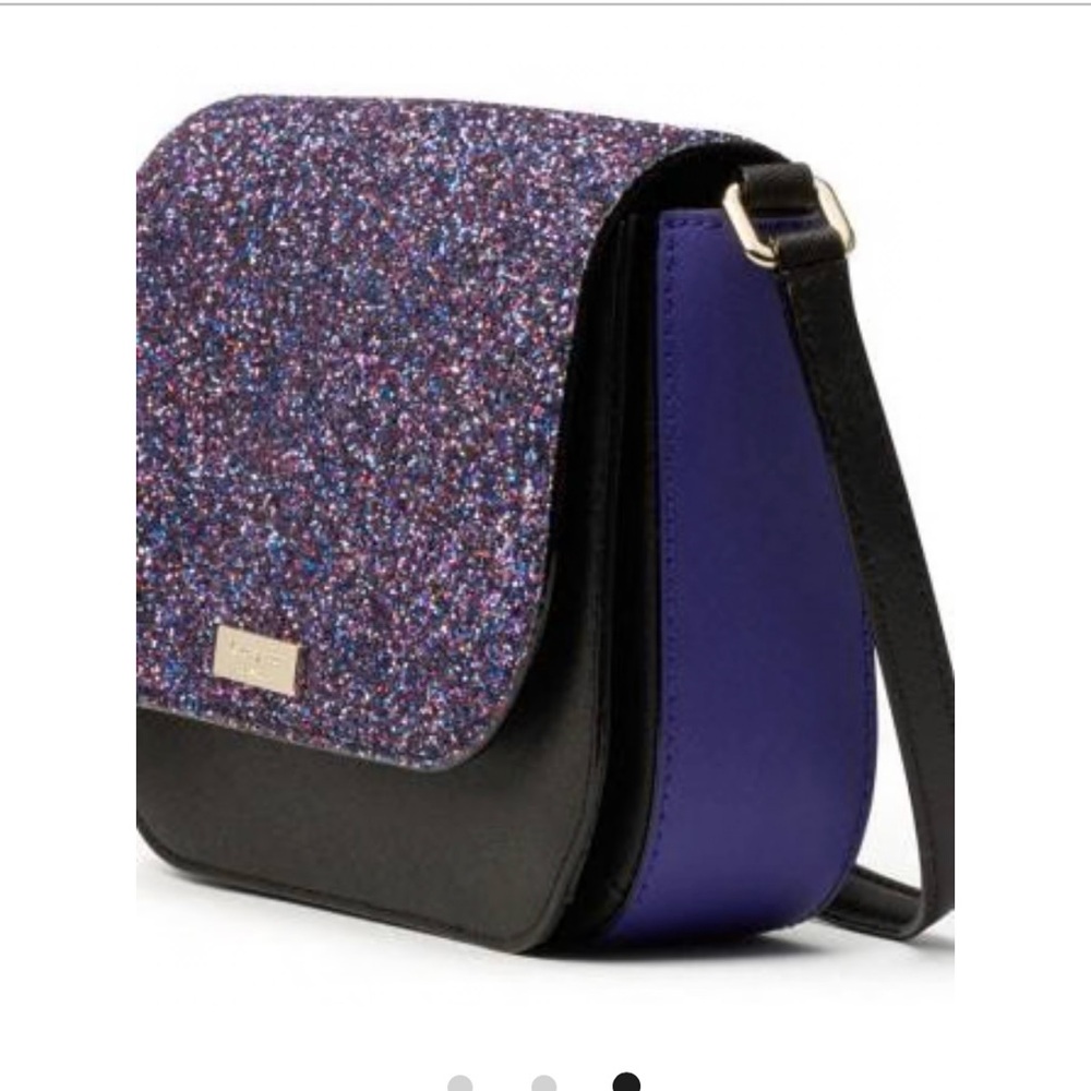 Kate Spade New York Laurel way Glitter Carsen Crossbody Bag - Picture 3 of 15